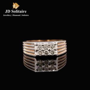 Diamond Gents Ring Design