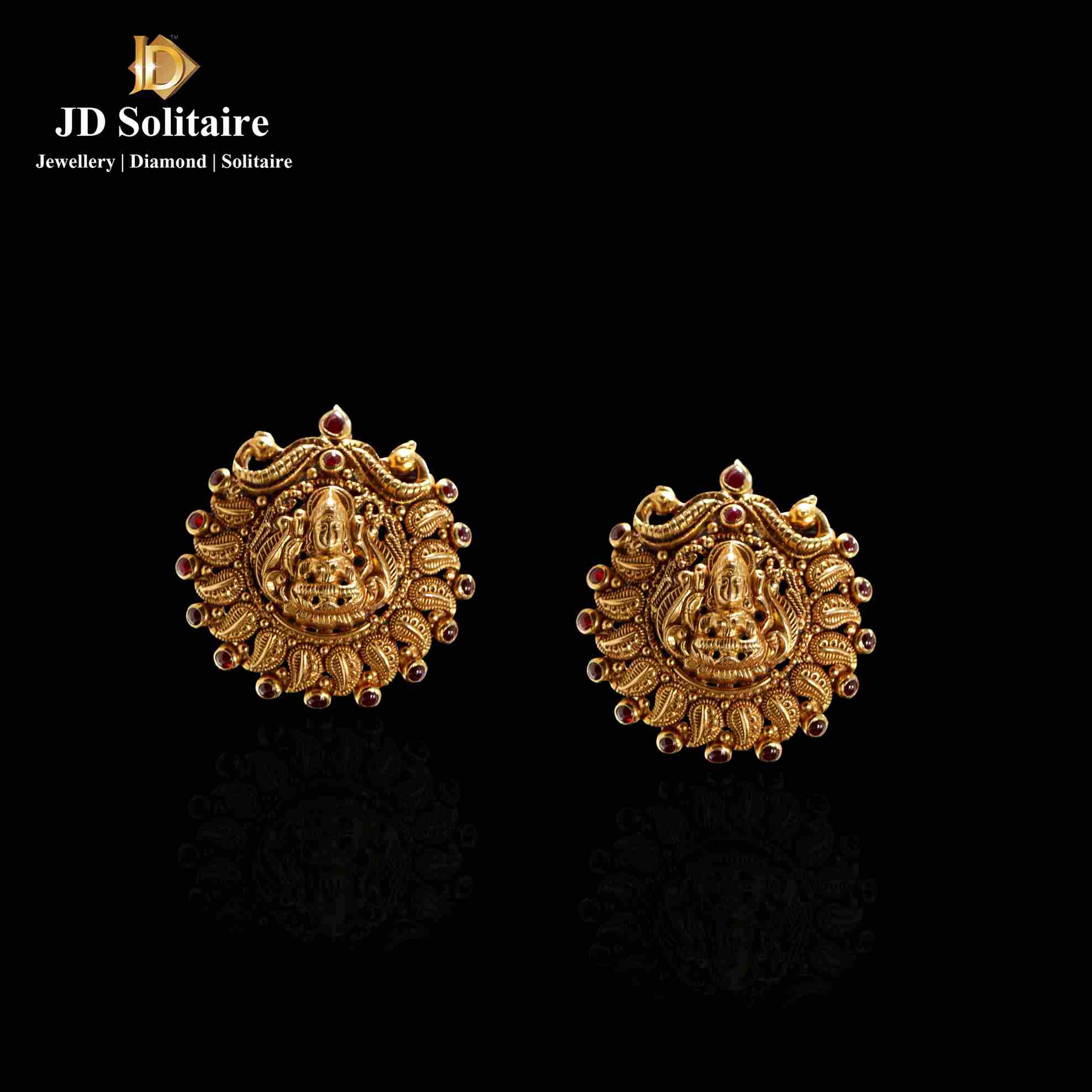 Buy Temple Jewellery Premium Quality Matte Finish Earrings Temple Jhumkas  Online Shopping