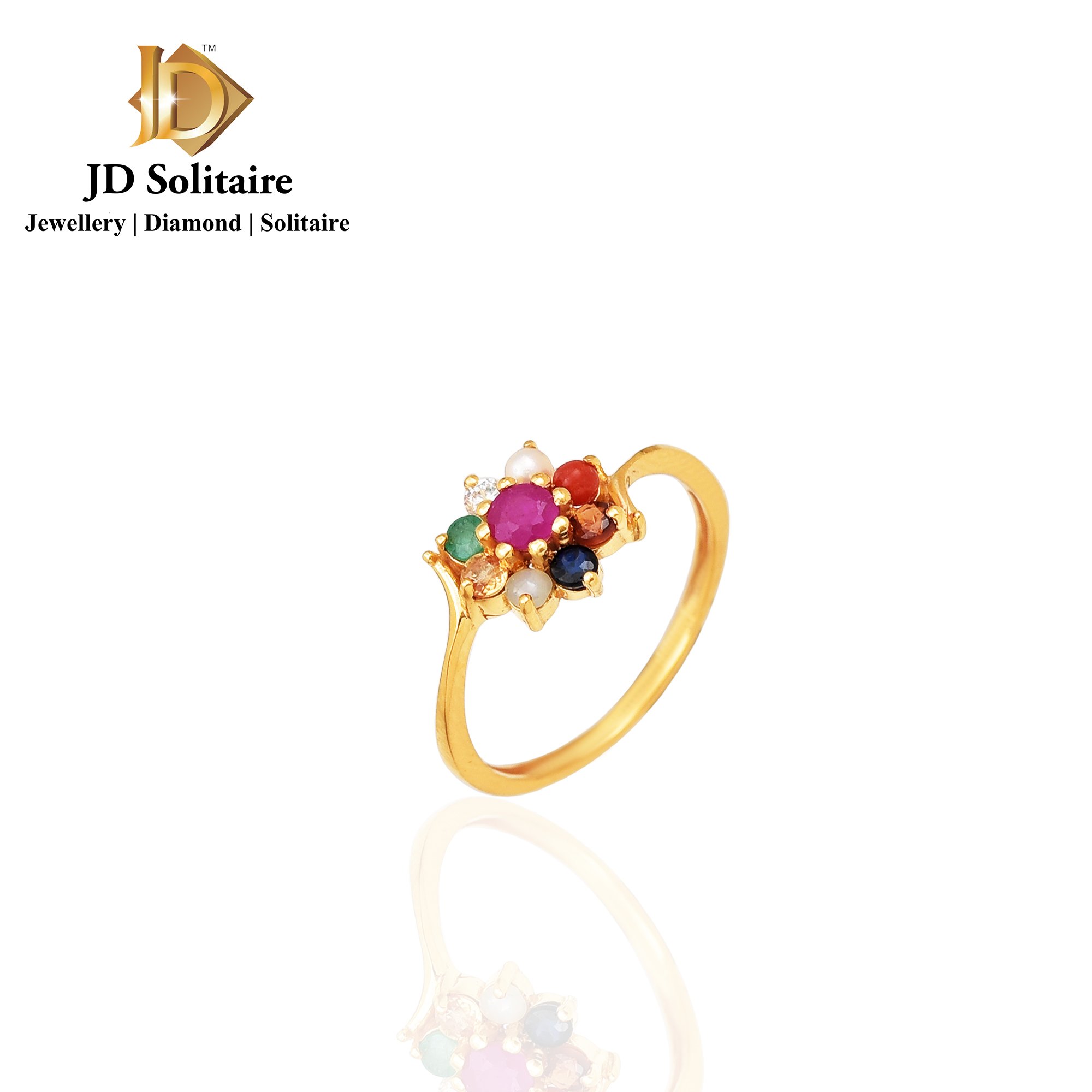 Golden Navratna Ring Brass, Free at Rs 55/piece in Jaipur | ID:  2853433356530