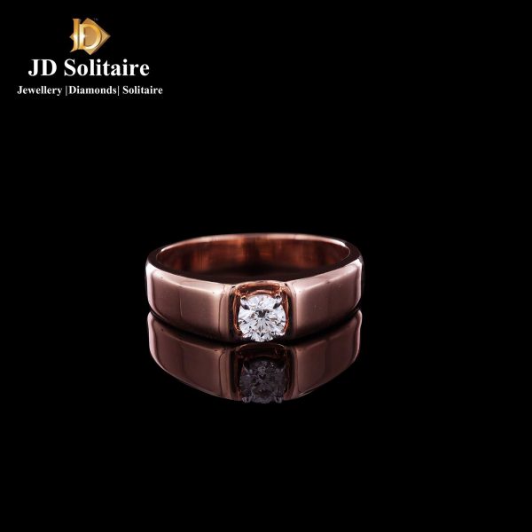Solitaire Engagement Ring for Men