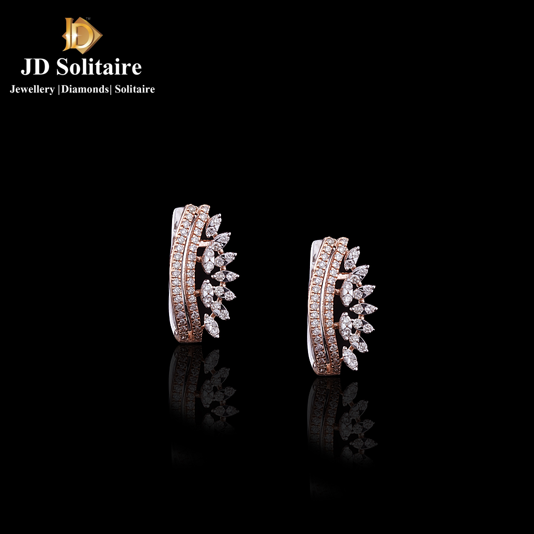 Unique Diamond Earrings Design Bali - JD SOLITAIRE-sgquangbinhtourist.com.vn