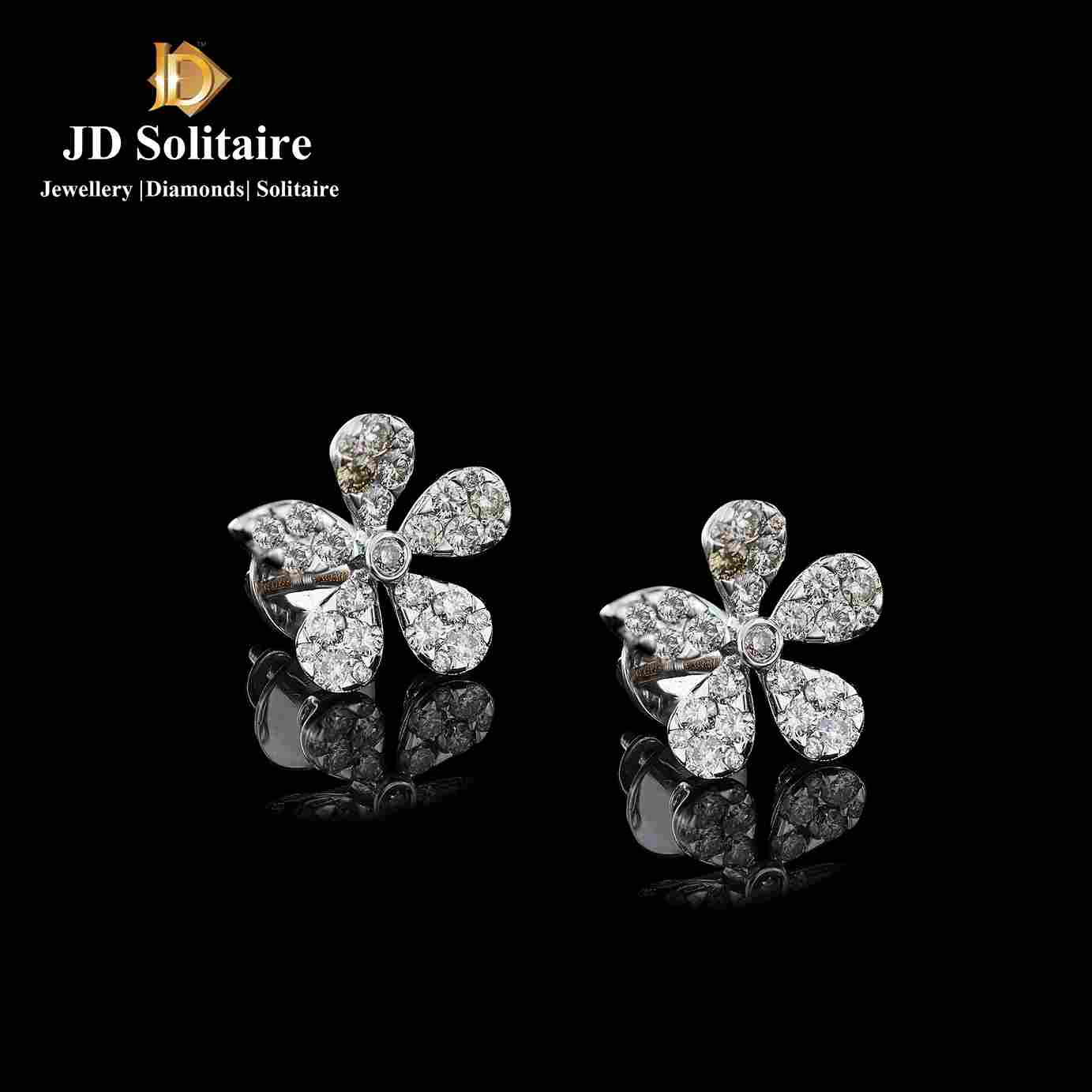 Buy quality Daily Wear Diamond Studs Earring for Women By Royale Diamonds  in Pune