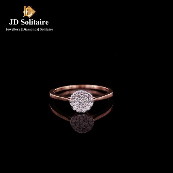 18k Real Diamond Ring JG-1901-2025 – Jewelegance