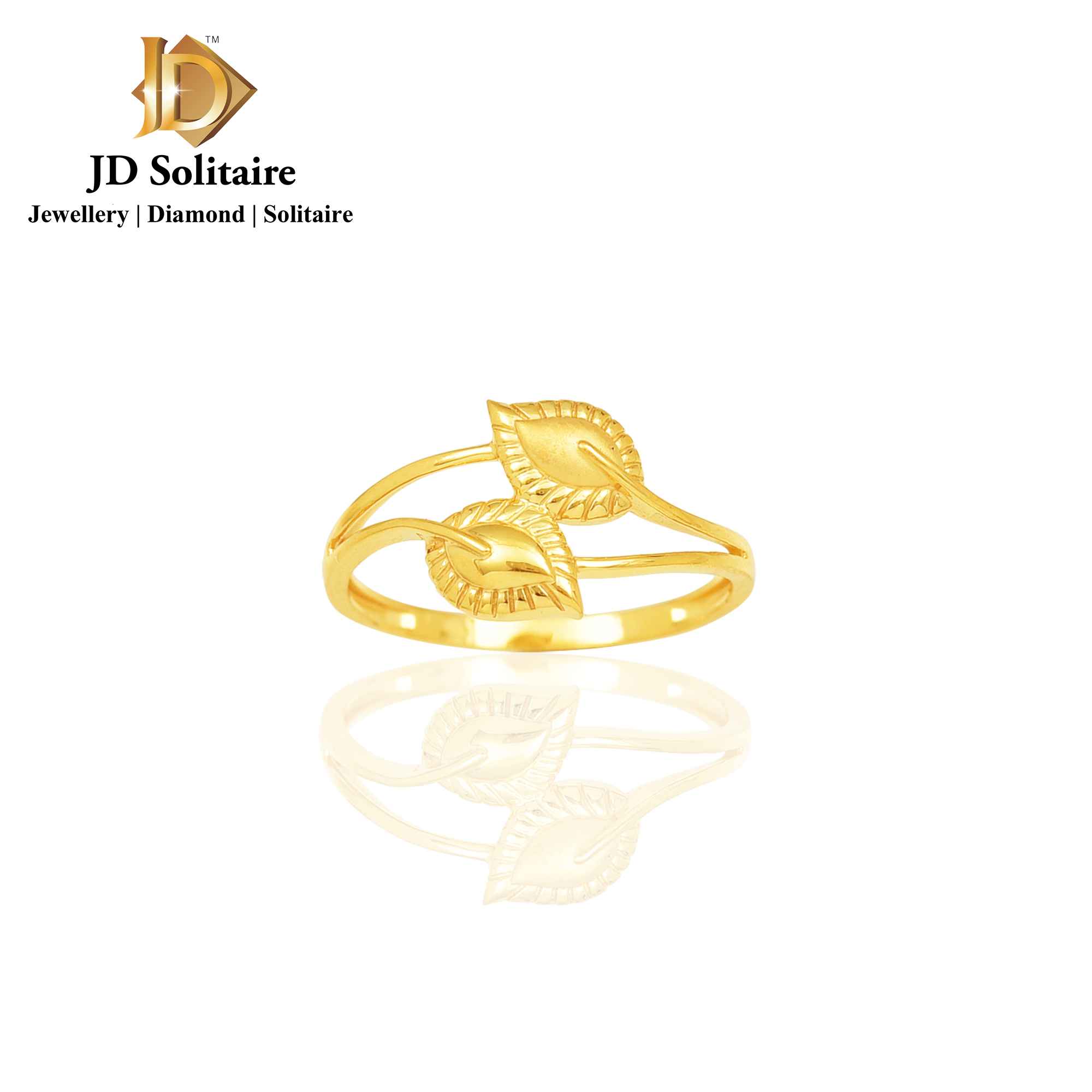 Buy quality 22k Gold Plain ladies rings in Ahmedabad