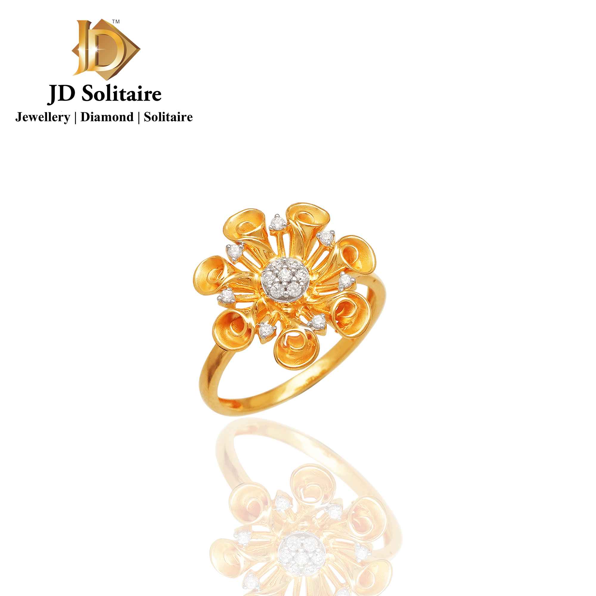 Buy 22Kt Gold Sleek Circle Scarf Ring 93VE9882 Online from Vaibhav Jewellers
