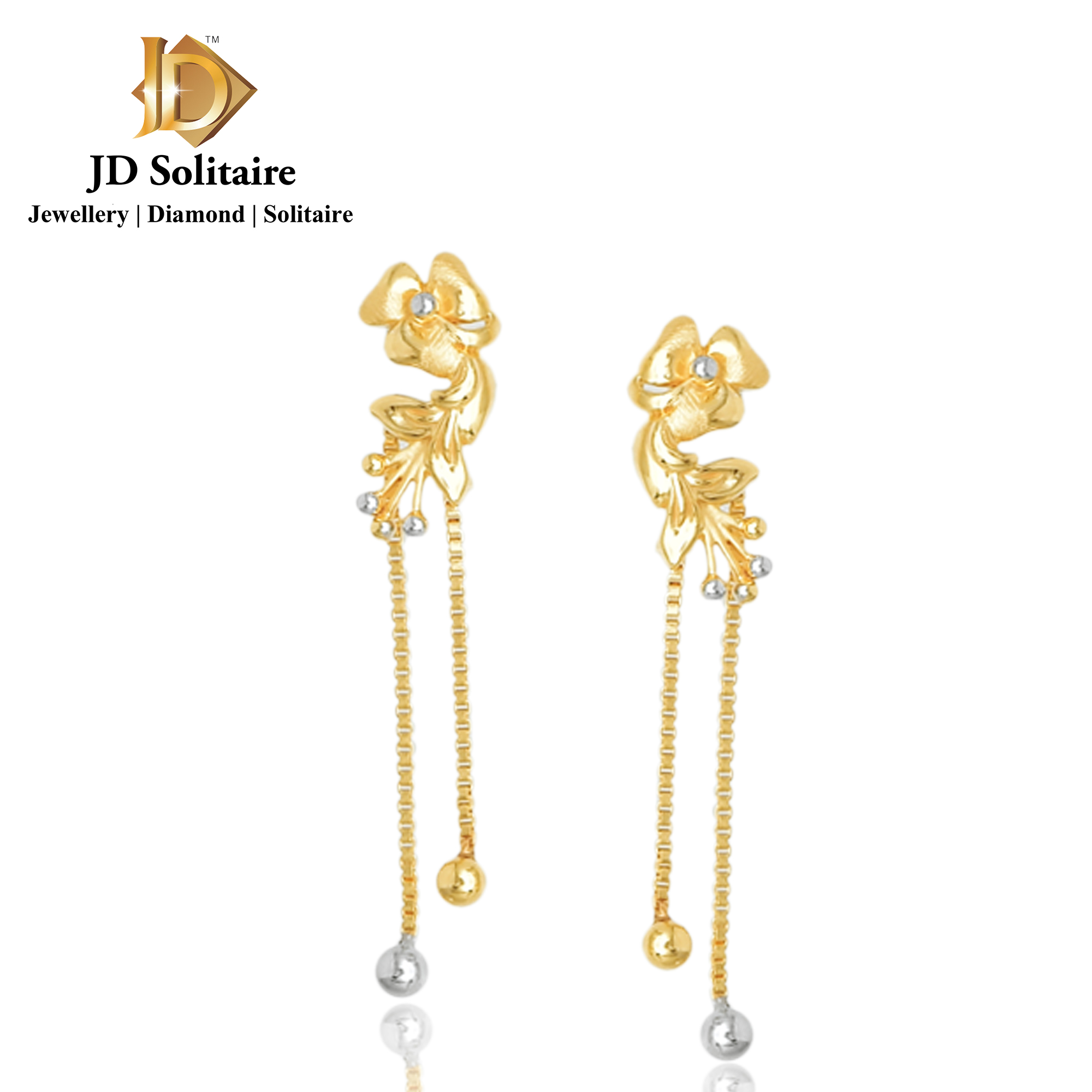 Drop Earrings : Latest Gold Plated Drop Earrings Design For Girls - Girls  Fashion Ideas