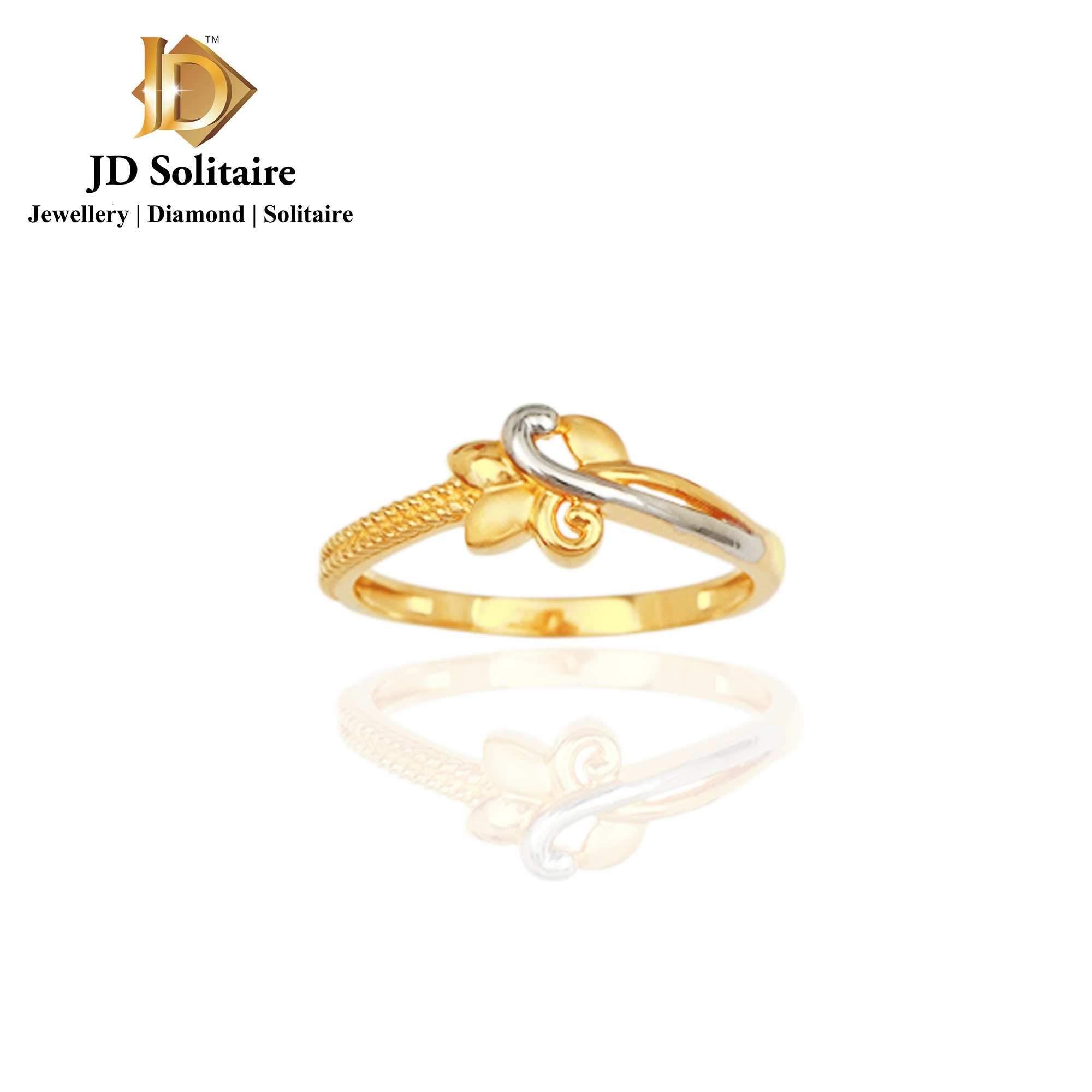 Rings For Women Gold Color Stainless Steel Flower Open Ring Letter Simple  Temperament Jewelry Anniversary Gifts