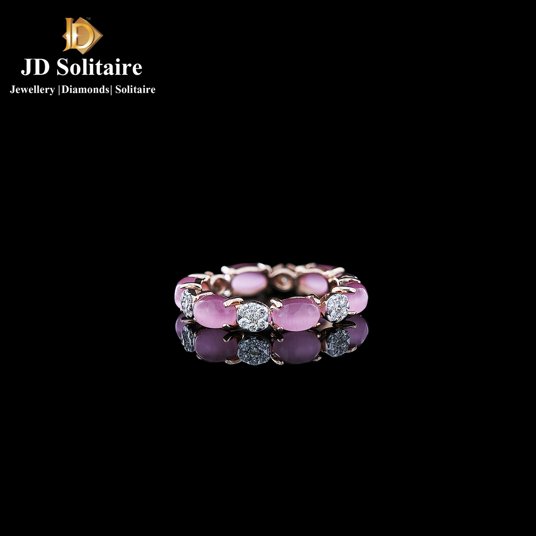 Multi colour garnet ring | Vijay Lakshmi Jewellers